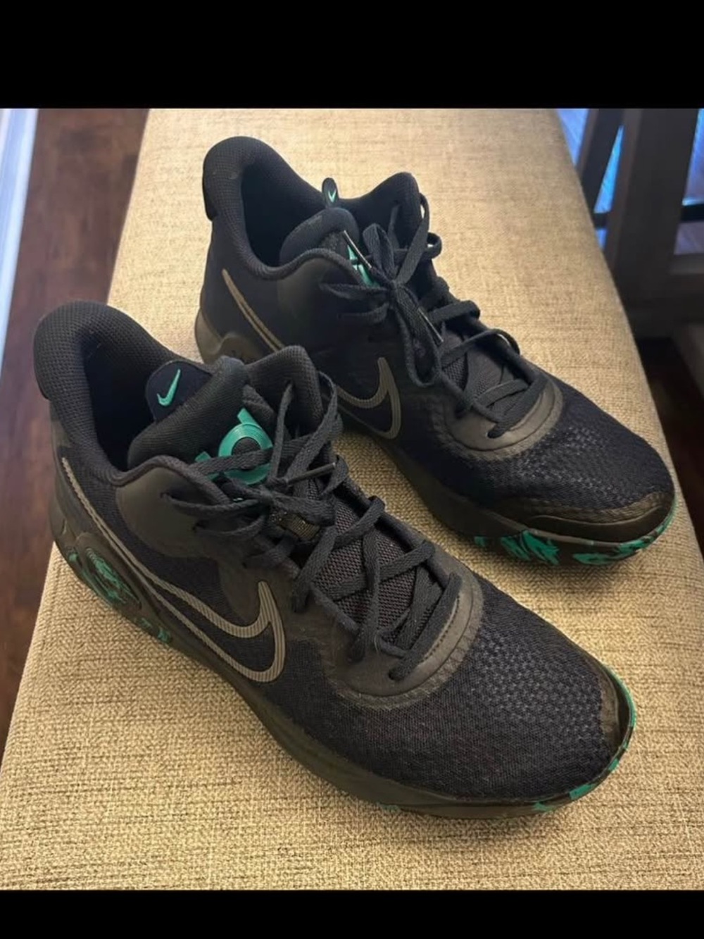 Nike Men’s Navy & Teal Athletic Training Shoes